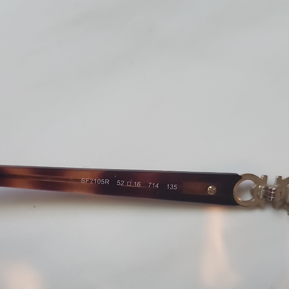 Ferragamo Tortoise Shell Glasses - Picture 3 of 5